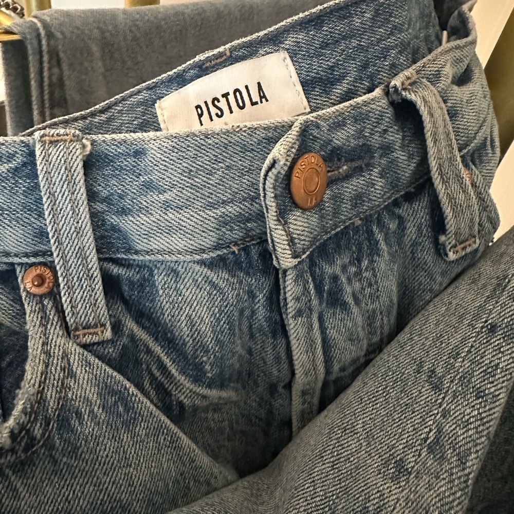 PISTOLA DENIM Cassie Super High Rise Straight Jean - “BRAMBLE”